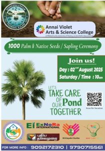 மரக்கன்று நடுவிழா – “1000 பனை மரக்கன்று மற்றும் பாரம்பரிய விதைகள் நடுதல் விழா “