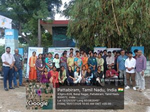 Extension activity – Sapling Plantation Drive