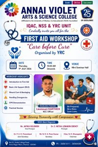 First Aid Workshop-Care before Cure